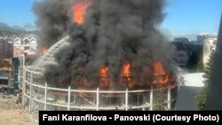Северна Македонија - Пожар во „Универзала сала“