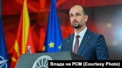 Орхан Муртезани, министер за европски прашања на Северна Македонија. 