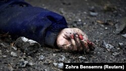 Victima de la Bucea, un simbol al suferinței din Ucraina