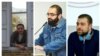 კინოცენტრის თანამშრომლები კოტე ჩლაიძე, დავით დავითური, ლევან აბდუშელიშვილი