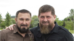 Уполномоченный по правам человека в Чечне Мансур Солтаев и глава республики Рамзан Кадыров, иллюстративная фотография
