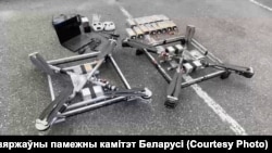 Дроны, якія канфіскаваў Дзяржаўны памежны камітэт