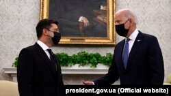 Сустрэча прэзыдэнтаў Украіны і ЗША. 1 верасьня 2021-га. 