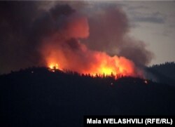 ხანძარი აწყურში, 2010 წელი