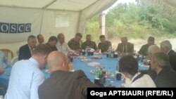 ინციდენტების პრევენციისა და მათზე რეაგირების მექანიზმის სამუშაო ჯგუფის მე–15 შეხვედრა დვანში.