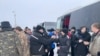 Schimb de prizonieri din Rusia și Ucraina, 4 februarie 2023. Fotografie preluată pe canalul Telegram al lui Andrei Iermak