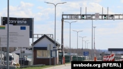 Пункт пропуску ў Медніках на літоўска-беларускай мяжы