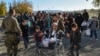Сірыйскія мігранты ў Македоніі.13 лістапада 2015 году