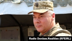 Камандуючы Абʼяднанымі сіламі Ўзброеных сілаў Украіны Сяргей Наеў