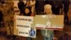 Пикет у Дворца "Украина" перед концертом Ани Лорак