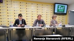 Томас Вајц е австриски еколошки земјоделец, шумар и политичар од Партијата на зелените. Белград, 25 август 2021 година. 