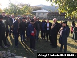 დავით თარხან-მოურავი და ირმა ინაშვილი. 2019 წ. პანკისის ხეობა