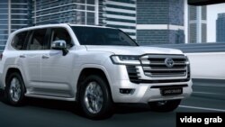 Toyota Land Cruiser. Ілюстрацыйнае фота