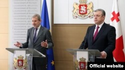 Еврокомиссар отметил важность продолжения грузинскими властями курса реформ и вовлечения в них представителей оппозиции и гражданского сектора