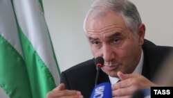 Спикер парламента Абхазии Валерий Бганба