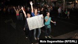 აქციის მონაწილეები