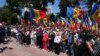 Opoziția a transformat mitingul dedicat Zilei Suveranității într-o manifestație antiguvernamentală