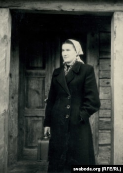 Ганна Пазьняк, 1958 год. Фота Зянона Пазьняка