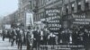 Анти-правительственная демонстрация в Петрограде, 1917.