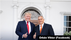 Дональд Трамп смог убедить премьер-министра Венгрии Виктора Орбана прекратить блокирование переговоров по вступлению Украины в Евросоюз. Архивное фото