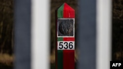 Памежны на слуп Беларусі