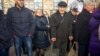 Мікалай Крычко на «Маршы недармаедаў» у Пінску