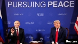 Средба на американскиот претседател Доналд Трамп со рускиот претседател Владимир Путин на Алјаска