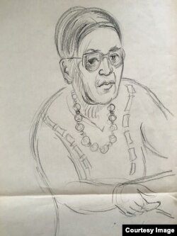 Людмила Кузнецова. Автопортрет