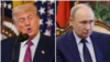 Претседателите на САД и Русија, Доналд Трамп и Владимир Путин.