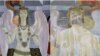 Қоқан қалалық театрының қабырғасында әйел періштелер бейнеленген фреска.