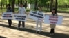 Митинг в поддержку Михаила Саввы в Краснодаре