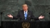 Выступ прэзыдэнта ЗША Дональда Трампа на сэсіі Генэральнай асамблеі ААН. 19 верас;ня 2017