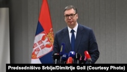 Српскиот претседател Александар Вучиќ 