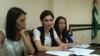 Слева направо: Гульгаз Мамедова, Инга Габилаия и Стела Лолуа