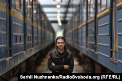 Катерина Јесипчук, единствената жена машиновозач во киевското метро