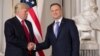 АҚШ президенті Дональд Трамп пен Польша президенті Анджей Дуда. Варшава, 6 шілде 2017 жыл. 