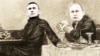 Владимир Путин и Алексей Навальный, аллегория на Моцарта и Сальери